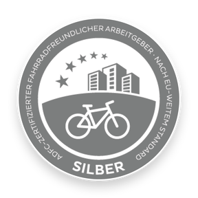 Fahrradfreundlicher Arbeitgeber - Silber - ADFC