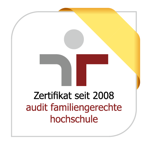 audit familiengerechte hochschule - Zertifikat seit 2008