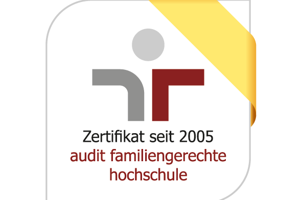 audit familiengerechte hochschule - Zertifikat seit 2005