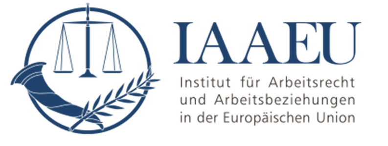 Universität Trier - Institut für Arbeitsrecht und Arbeitsbeziehungen in der Europäischen Union (IAAEU) - Logo