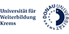 Universität für Weiterbildung Krems - Logo Universität für Weiterbildung Krems - Logo
