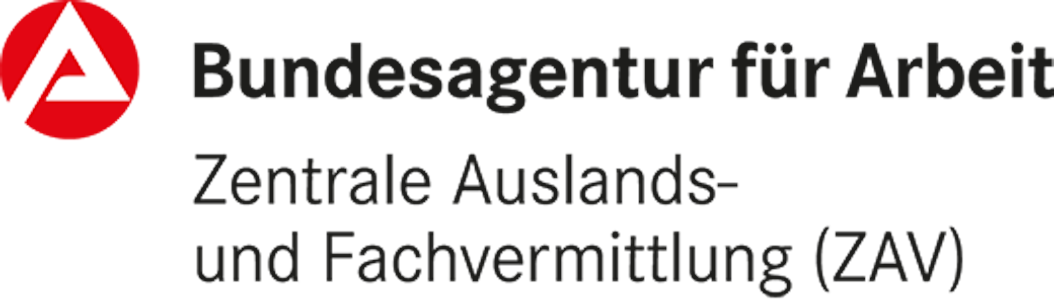 Bundesagentur für Arbeit - Zentrale Auslands- u. Fachvermittlung (ZAV) - Logo
