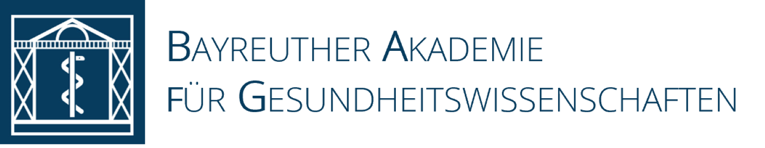 Wir suchen Mitarbeiter:innen im Bereich Gesundheitsforschung - Bayreuther Akademie für Gesundheitswissenschaften e. V. - Logo