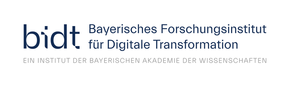 Wissenschaftliche/r Referent/in (m/w/d) im Bereich Digitalisierung in der Lehre für das Kooperationsprojekt von bidt und TUM (zu je 50%) - bidt - Bayerisches Forschungsinstitut für Digitale Transformation - Logo