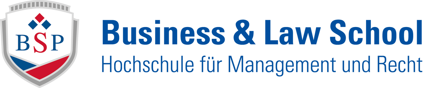 Wissenschaftlicher Mitarbeiter Lehre und Forschung (m/w/d) - Lehrbereich Zivilrecht - BSP Business & Law School - Logo
