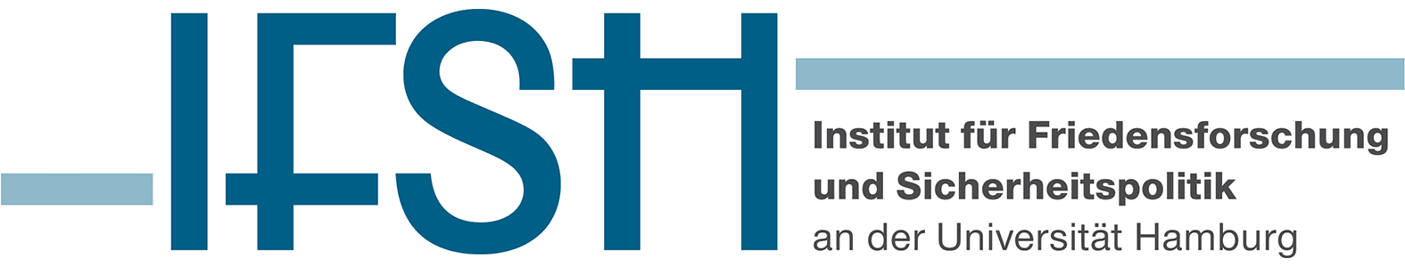 IFSH - Institut für Friedensforschung und Sicherheitspolitik - Uni HH - Logo