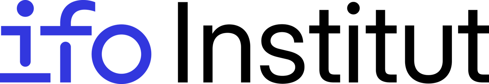 ifo Institut - Leibniz-Institut für Wirtschaftsfor-schung an der Universität München e.V. - Logo