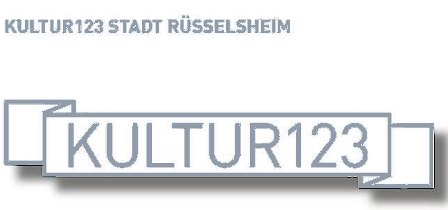 Kultur123 Stadt Rüsselsheim Eigenbetrieb der Stadt Rüsselsheim - Logo