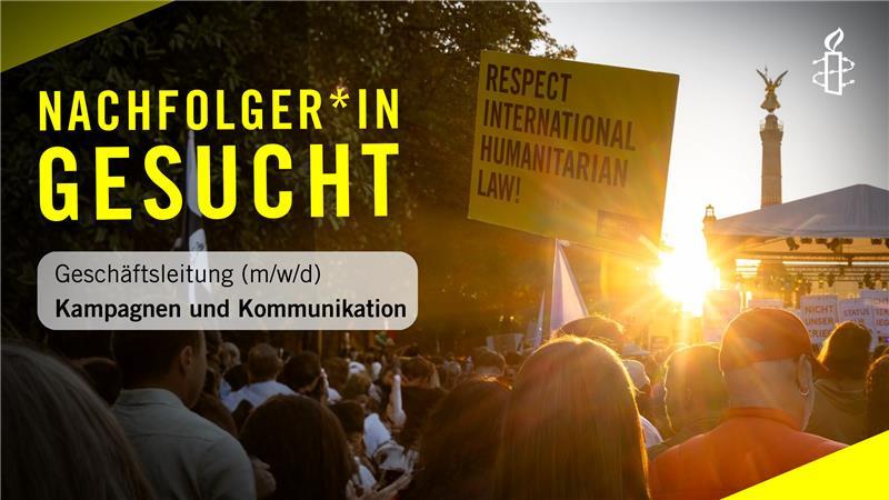 NACHFOLGER*IN GESUCHT