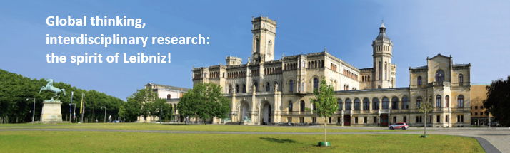 Open-Topic 'Leibniz New Horizon Fellows' Professorships - Gottfried Wilhelm Leibniz Universität Hannover - LUH - Header
