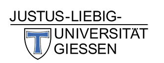 Justus-Liebig-Universität Gießen - Logo Justus-Liebig-Universität Gießen - Logo