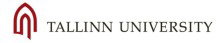PhD Position - Tallinn University - Logo PhD Position - Tallinn University - Logo