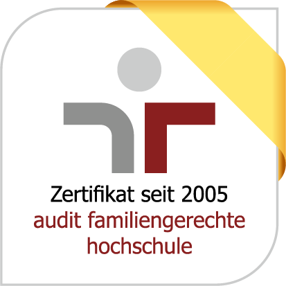 Zertifikat seit 2005 – audit familiengerecht hochschule
