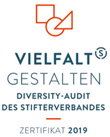 Logo - Diversity-audit des Stifterverbandes - Zertifitkat 2019
