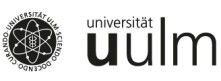 Kanzlerin / Kanzler (m/w/d) (Bes.Gr. W 3 zzgl. Leistungsbezug) - Universität Ulm Abteilung III-1 Personalservice - Logo
