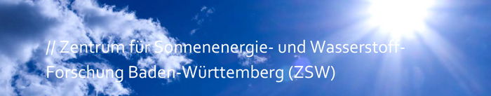 Fachgebietsleitung Elektrochemische Grundlagen (m/w/d) - Zentrum für Sonnenenergie- und Wasserstoff-Forschung Baden Württemberg (ZSW) - ZSW - Header