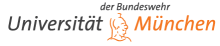 W2-Universitätsprofessur für Mathematik - Universität der Bundeswehr München - Logo