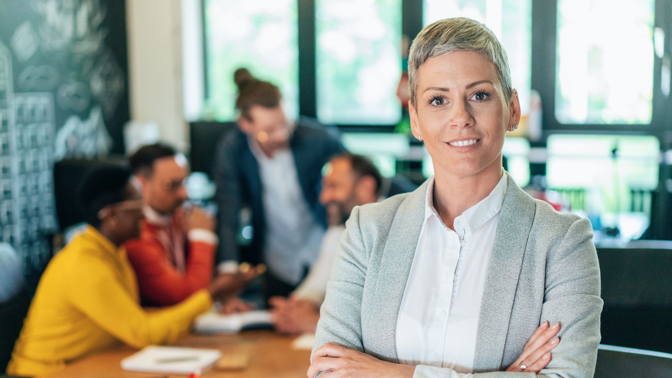 arbeitgeber-stiftung.jpg Eine Mitarbeiterin einer Stiftung