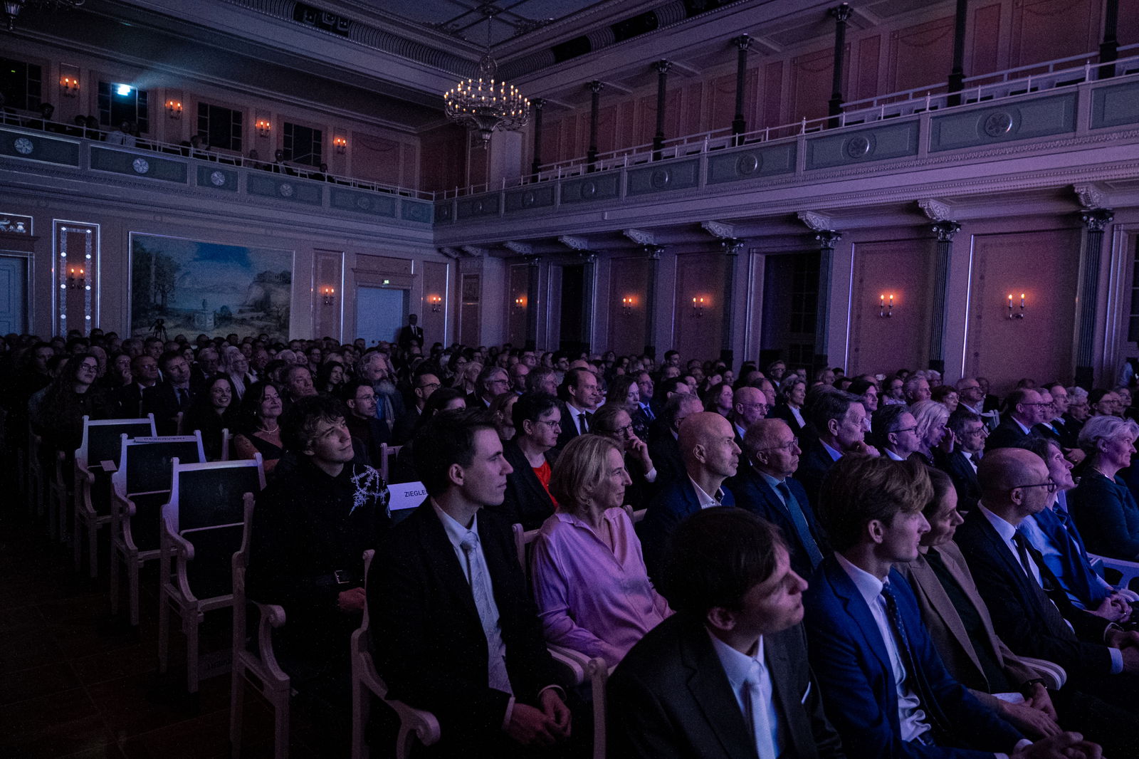 Blick auf das Publikum im Kleinen Saal des Konzerthauses bei der Preisverleihung