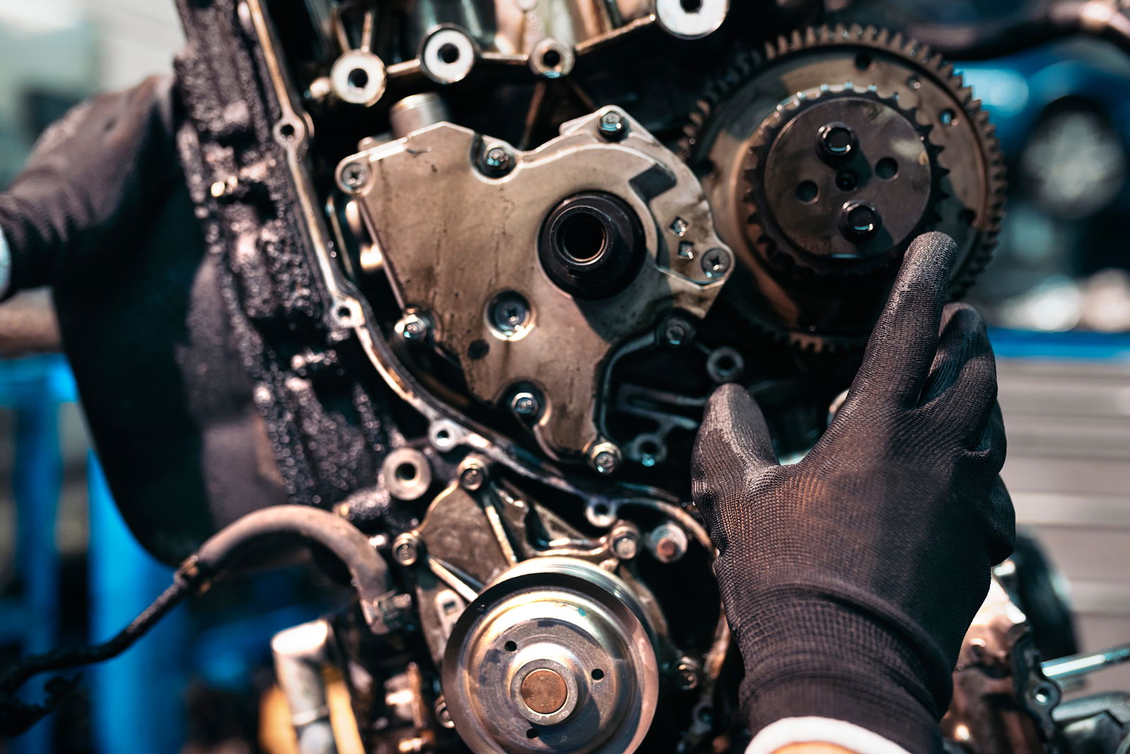 Motor Symbolbild Maschinenbau Berufsbild