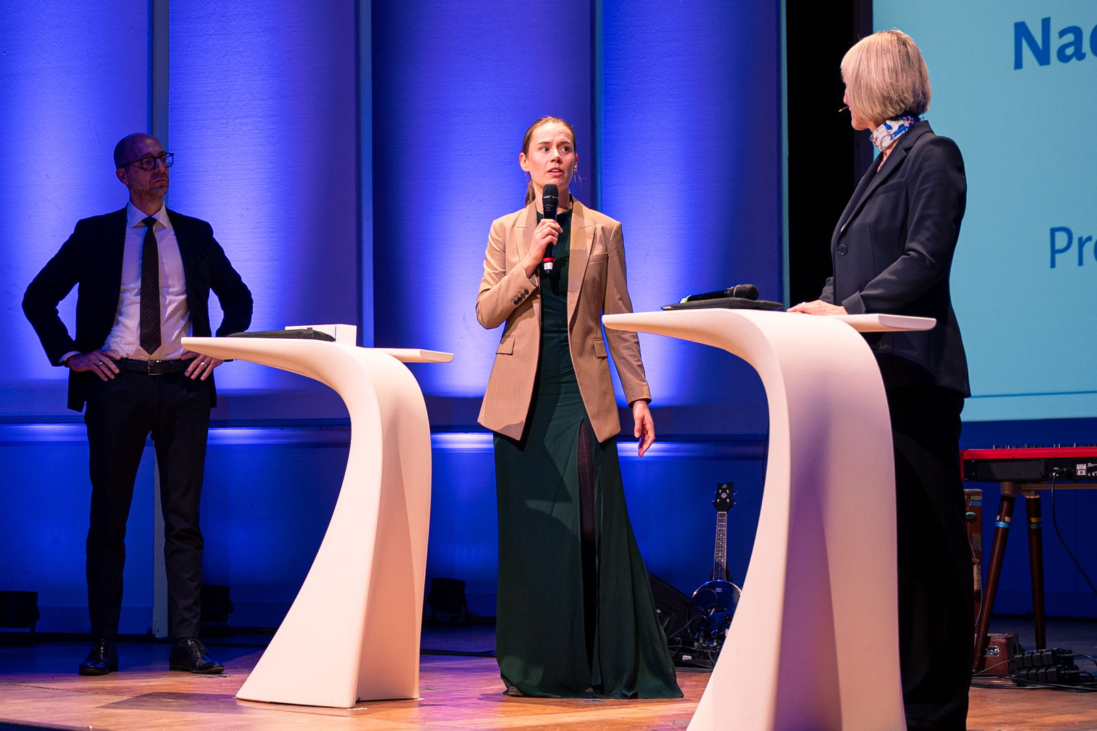 Anna Lene Seidler bei der DHV-Gala auf der Bühne